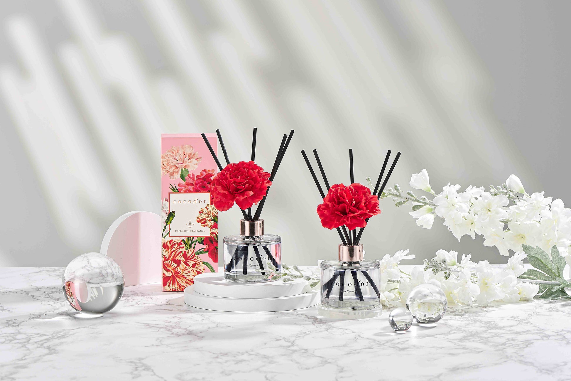 Cocodor Nellike Diffuser 120 ml (4,0 oz) Hvid Moskus Duft