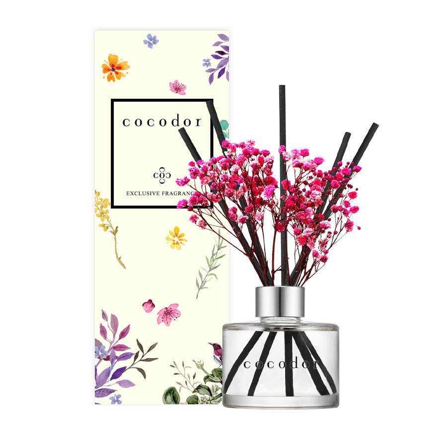 Cocodor Blomster Diffuser 120 ml (4,0 oz) Rose Parfume Duft