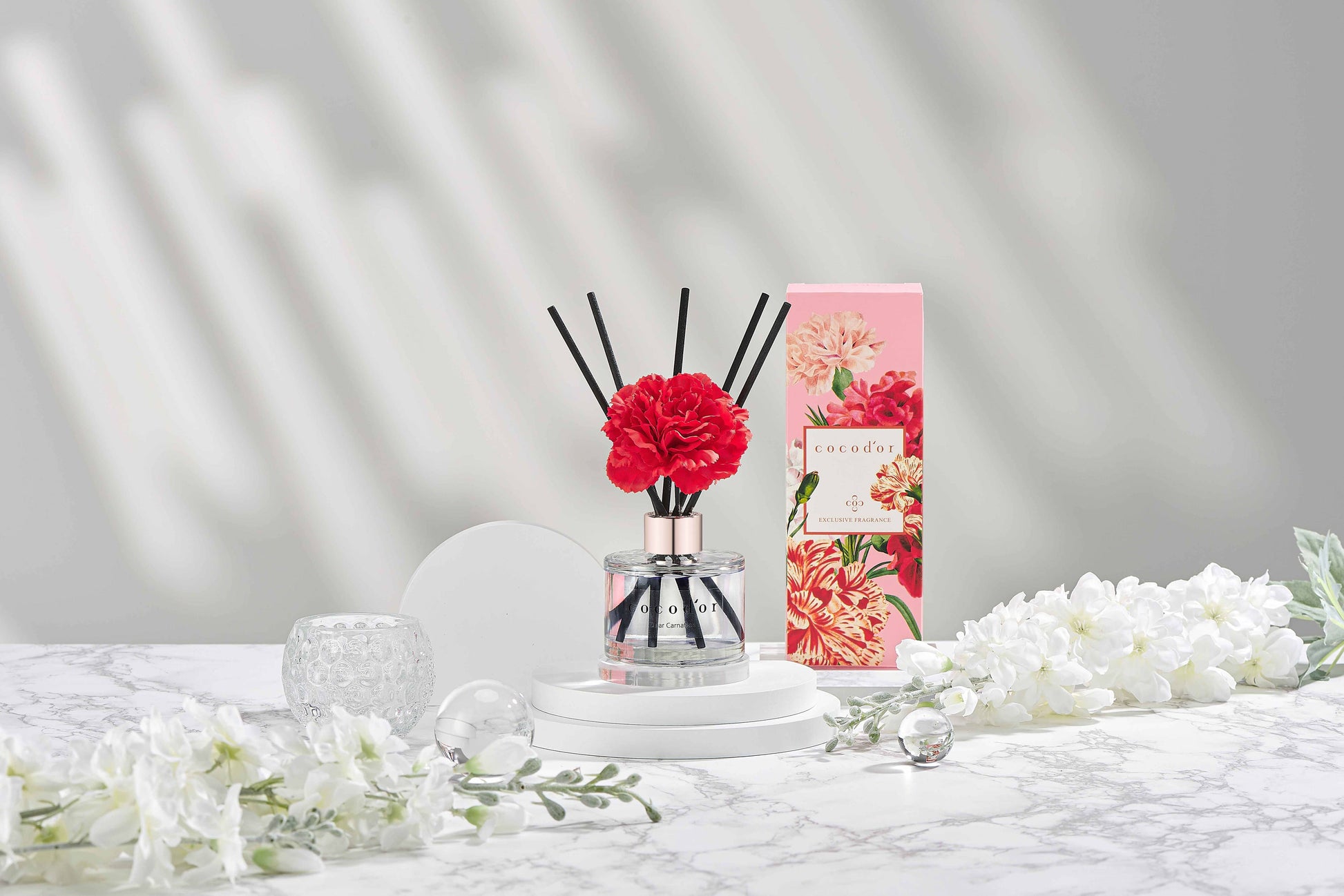 Cocodor Nellike Diffuser 120 ml (4,0 oz) Hvid Moskus Duft