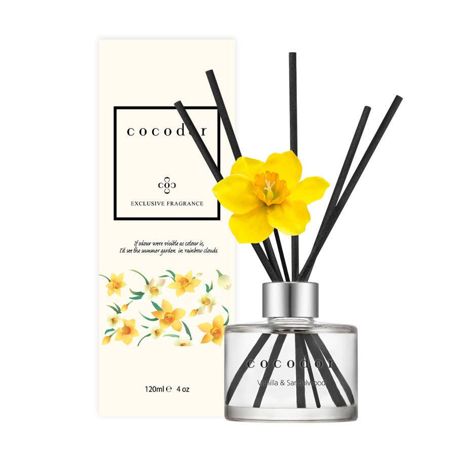 Cocodor Påskelilje Diffuser 120ml (4.0oz) Vanilje & Sandeltræ