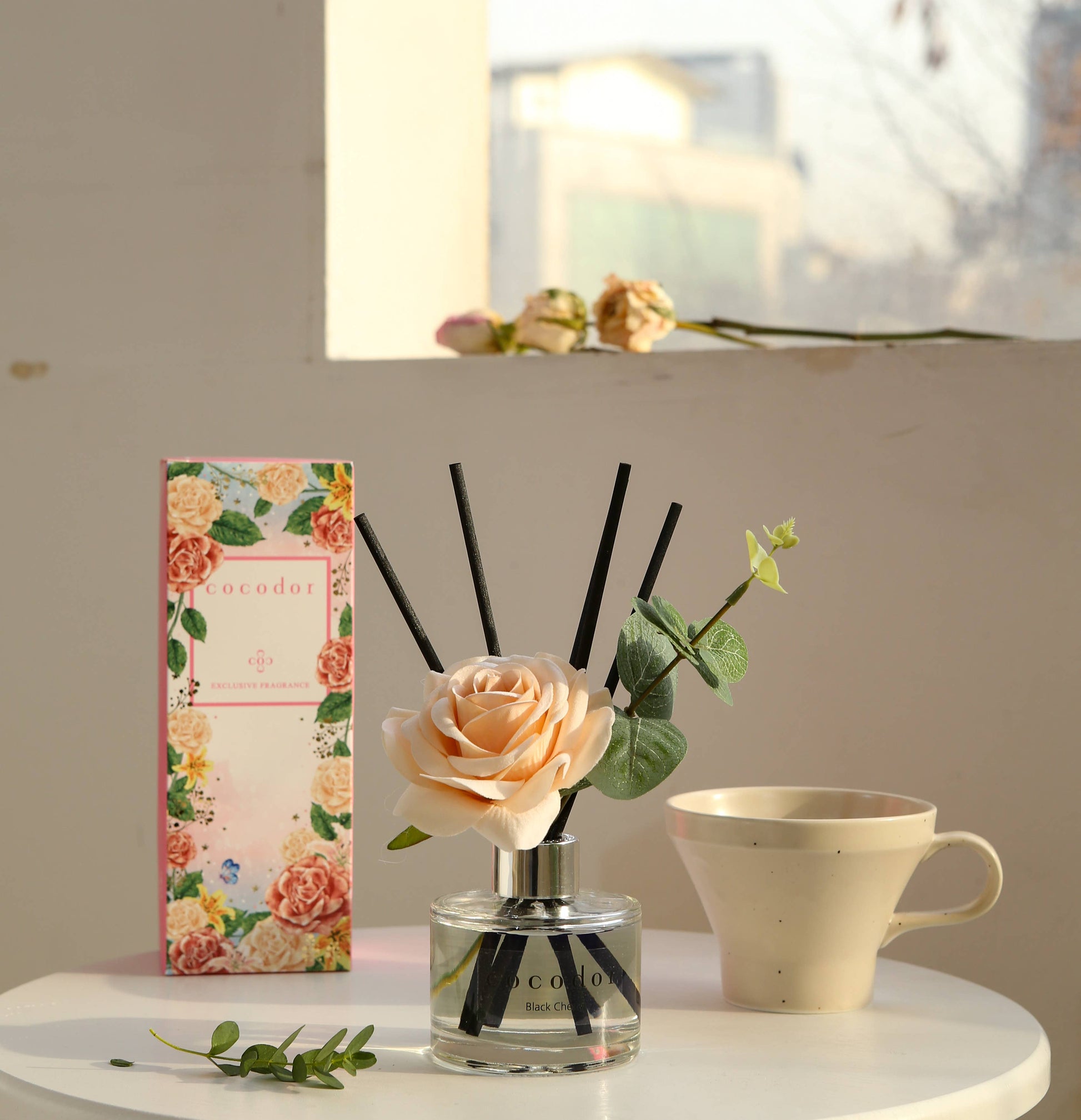 Cocodor Rose Diffuser 120 ml (4,0 oz) Rose Parfume Duft